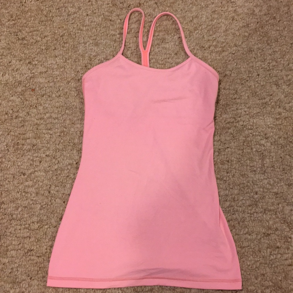 pink lululemon tank top